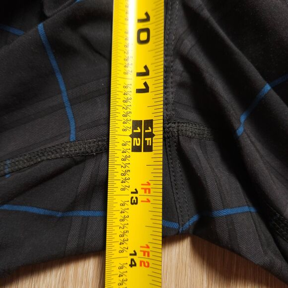 Lululemon Pace Breaker Shorts Mens XL Black Check 7” Gym Lined Athletic - Picture 9 of 11